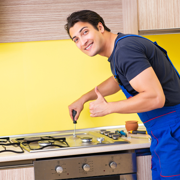 what are your typical service costs for stove repair in Branford Center